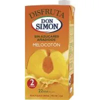 Néctar de Melocotón DON Simon Disfruta, Brik 2 Litros