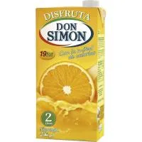 Néctar de Naranja DON Simon Disfruta, Brik 2 Litros