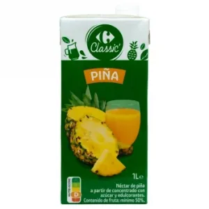 Néctar de Piña Carrefour Classic Brik 1 L.