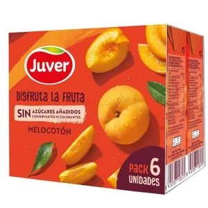 Nectar Melocotón sin Azúcar 6 X 0,2 L