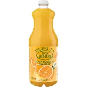 Néctar Naranja Disfruta sin Azúcar Añadido Pet 1,5 L