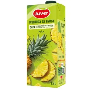 Néctar Piña sin Azúcar Añadido Brick 1,5 L