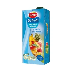 Juver Néctar sin Azúcar Añadido de Frutas 1 L. 1000 ML