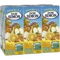 Nectar sin Azúcar Multivitaminas DON Simon, Pack 6x20 Cl