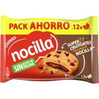 Cookies Negra Nocilla, 12 Uds, Paquete 240 G