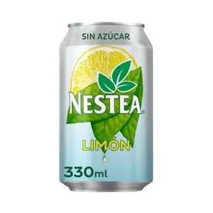 Nestea Bebida de Té al Limón sin Azúcar Lata de 33 Cl. 330 ML
