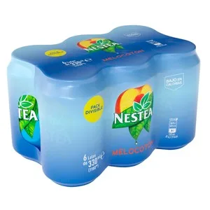 Nestea Bebida de Té al Melocotón 6 Uds. 330 Ml. 1980 ML