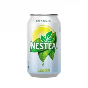 Nestea Té Verde Limón sin Azúcar bajo en Calorías Lata 33 Cl.
