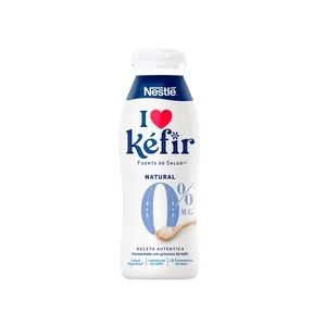 Nestlé Kefir Líquido Natural Desnatado sin Azúcar Añadido 499 Ml. 485 ML
