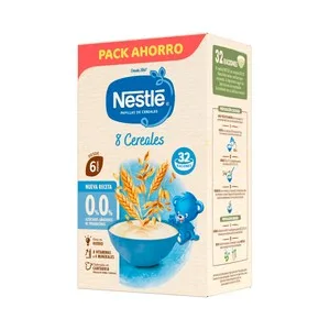 Nestlé Papilla de 8 Cereales, a Partir de 6 Meses 480 G.