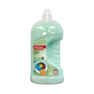 Nettoclean Detergente Líquido para Mano y Máquina, con Aloe Vera 33 Dosis, 3 L. 54 UD