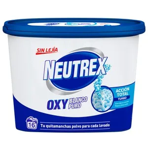 Neutrex Quitamanchas en Polvo Blanco Puro  512 Gr. 18 UD