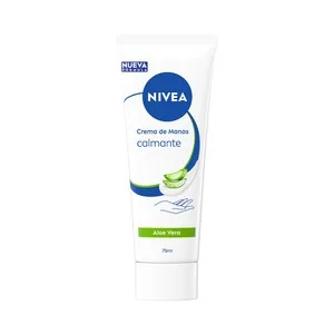 Nivea Crema de Manos Calmante e Hidratante con Aloe Vera 75 Ml.