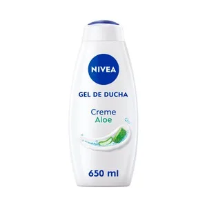 Nivea Creme Aloe Gel de Ducha o Baño Hidratante y Revitalizante con Aroma a Aloe Vera 650 Ml.