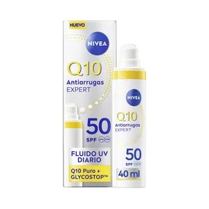 Nivea Expert Q10 Fluido Diario Antiarrugas con FPS 50 40 Ml.