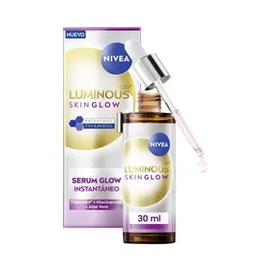 Nivea Luminous 630 Skin Glow Sérum Instatáneo Hidratante y Reductor de Manchas 30 Ml.