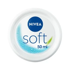 Nivea Soft Crema de Hidratación Intensiva, Apta para Cara, Manos y Cuerpo  50 Ml.