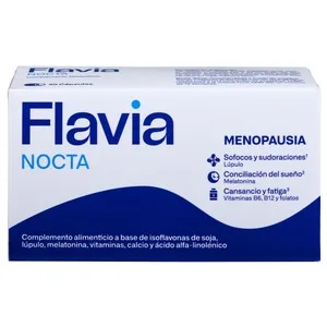 Flavia Nocta Complemento Alimenticio a Base de Isoflavonas de Soja 30 Uds.