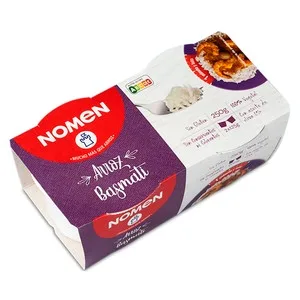 Nomen Arroz Basmati, Vasitos Pack 2 X 125 G. 250 G