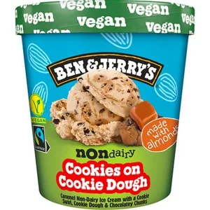 Non Dairy Helado Vegetal de Caramelo con Cookies y Trocitos de Chocolate BEN & Jerry's