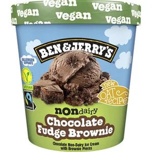 Non Dairy Helado Vegetal de Chocolate con Trozos de Brownie BEN & Jerry's