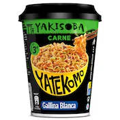 Noodles de Carne Yakisoba Gallina Blanca Yatekomo 93 G