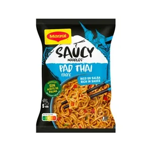 Maggi Noodles Fideos Instantáneos Saucy Pad Thai 120gr 128 G