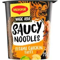 Noodles Sesame Chicken Taste Maggi, Cup 75 G