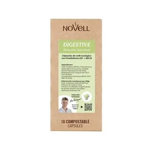 Novell Digestive Café en Cápsulas Ecológico con Prostióticos 10 Uds.