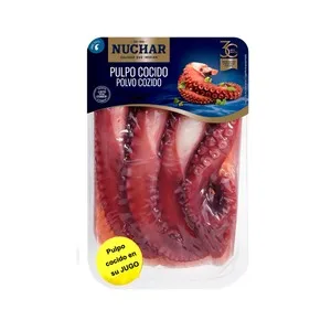 Nuchar Pulpo Cocido en Su Jugo 4 Patas 250g 250 G