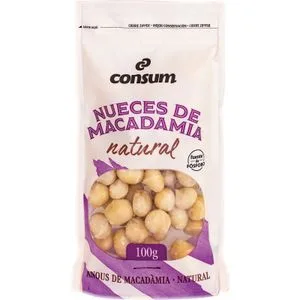 Nuez Macadamia Natural Doypack 100 Gr