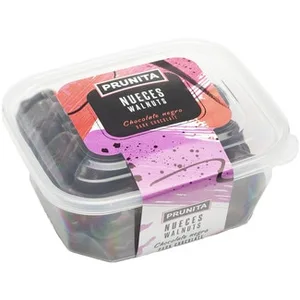Nuez Mitades Bañada en Chocolate Negro Belga Prunita