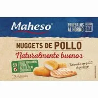 Nuggets de Pollo Maheso Receta Maestra, Caja 300 G