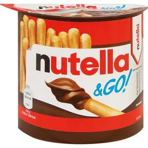 Nutella&go Crema Cacao y Palitos de Pan 80 Gr