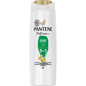 Nutri Pro-v Champú Acondicionador y Tratamiento 3 en 1 Suave & Liso Pantene Pro-v