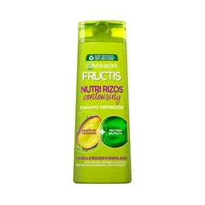 Fructis Nutri Rizos de Garnier Champú Definidor (contouring) para Cabellos Rizados u Ondulados 360 Ml.