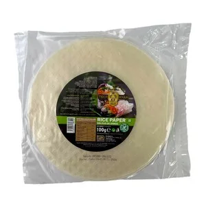 Tiger Khan Obleas de Arroz para Rollitos sin Gluten 100 G.