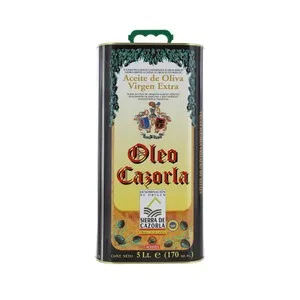 Oleocazorla Aceite de Oliva Virgen Extra D.o.p Sierra de Cazorla Garrafa de 5 L. 5000 ML