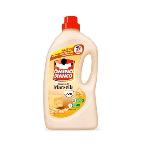 Omino Bianco Detergente Concentrado con Jabón de Origen Natural y Aroma a Jabón de Marsella 67 Lav. 67 UD