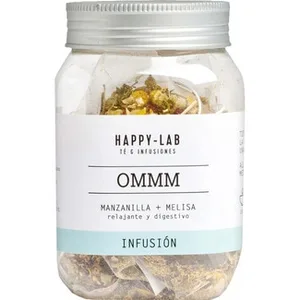Ommm Infusión Ecológica Relajante y Disgestivacon de Melisa y Manzanilla Happy LAB 0.03 KG
