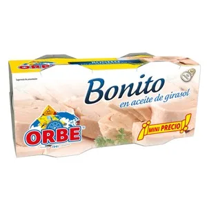 Orbe Bonito en Aceite de Girasol 2 X 52 Gr 104 G