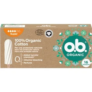 Organic Cotton Tampones Super OB