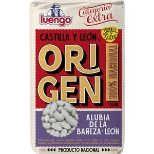 Origen Alubia Blanca Riñón Extra IGP de la Bañeza-león  Luengo 1 KG