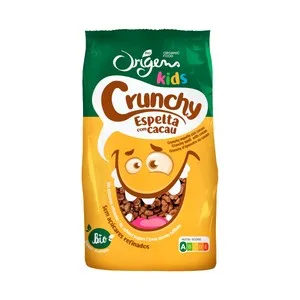 Origens Bio Kids Cereales (crujientes) Infantiles de Espelta con Chocolate Ecológicos 125 G.