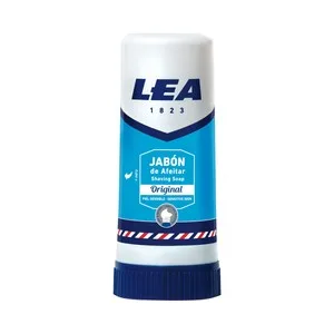 LEA Original Barra de Jabón de Afeitar, para Uso con Brocha, Especial Pieles Sensibles 40 G.