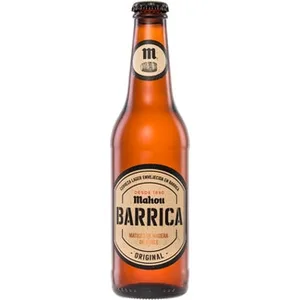Original Cerveza Rubia Envejecida en Madera de Roble Mahou Barrica