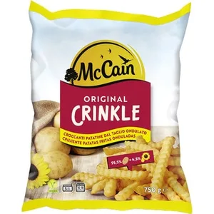 Original Crinkle Patatas Rizadas MC Cain
