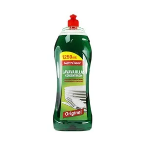 Nettoclean Original Lavavajillas Concentrado para Lavado a Mano 1250 Ml.