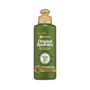Original Remedies Tratamiento Capilar Aceite en Crema, para Pelo Reseco y Sensibilizado Original Remedies Oliva Mítica de Garnier 250 Ml. 200 ML