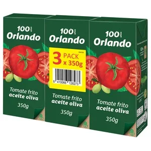Orlando Tomate Frito en Aceite de Oliva 3 Uds.x 350 G. 1050 G